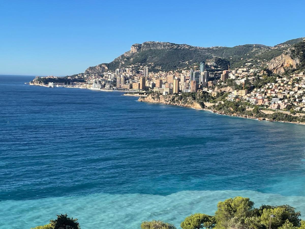 Aux Portes De Monaco Superbe T3 Vue Mer روكوبرُن كاب مارتي المظهر الخارجي الصورة